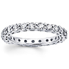 14K White Gold Diamond Eternity Band (1.26-1.44 ctw)