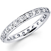 Diamond Eternity Ring in 14K White Gold (0.92-1.07 ctw)