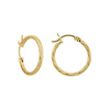 Twisted Hoop Earrings
