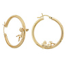 Angel Hoop Earrings