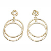 Dangle Hoop Earrings