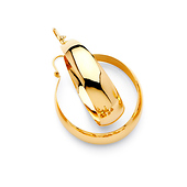 Bangle Hoop Earrings
