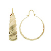 Curvy Bangle Hoops