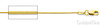 0.9mm Snake 14K Yellow Gold Chain
