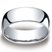 8mm Comfort Fit Wedding Band