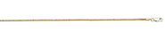 1.4mm 14K Gold Square Snake Chain