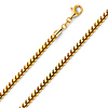 3.75mm 14K Gold Franco Chain