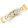 Benchmark 4mm Channel Diamond Comfort Promise Ring