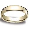 5mm Benchmark Yellow Gold Comfort Fit Wedding Band