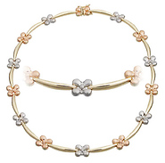 Flower Stampato Necklace