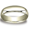 6mm Benchmark Yellow Gold Comfort Fit Milgrain Band