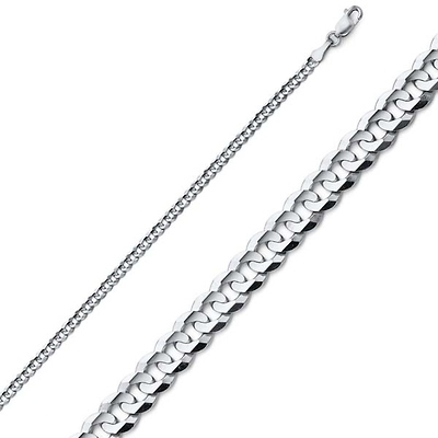 2.5mm 14K Gold Curb Link (Cuban Link)