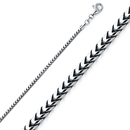 1.5mm 14K Gold Franco Chain