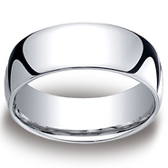 8mm Comfort Fit Wedding Band