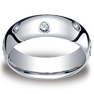 6mm Diamond Comfort Fit Band