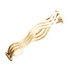 14K Triple Swirl Bangle Bracelet
