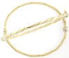 Two Tone Candy Cane Bangle