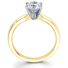 14K Gold Round Diamond Solitaire Engagement Ring (0.20 - 1.50 ct)
