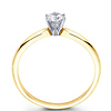 14K Gold Round Diamond Solitaire Engagement Ring (0.20 - 1.50 ct)
