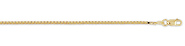 1.5mm 14K Gold Box Chain