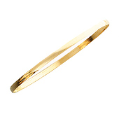 3mm Solid 14K Yellow Gold Bangle Bracelet