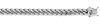 7mm Men's Miami Cuban Link 14K White Gold Chain Necklace