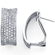 14K Diamond Earrings 1.52ctw