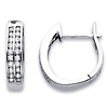 14K Gold Diamond Earrings .58ctw