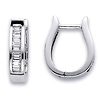 Fancy Baguette Diamond Earrings