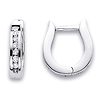 14K Fancy Diamond Earrings .18ctw