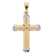 Italian Cross Charm
