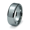High Polish 8mm Tungsten Wedding Band