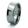 Concave Design 8mm Men's Tungsten Wedding Band