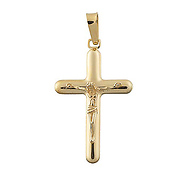14K Italian Crucifix