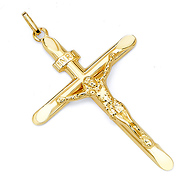 Slender Italian Crucifix