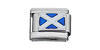Flag Blue White Italian Charm
