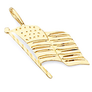 American Flag Charm