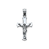 White Gold Crucifix