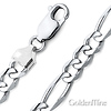 15mm Silver Figaro Chain