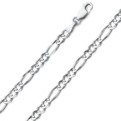 5mm Silver Figaro Chain