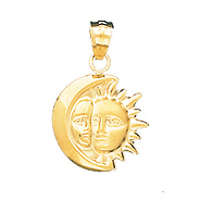 Sun and Moon Pendant