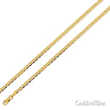 3mm 14K Gold Mariner Chain