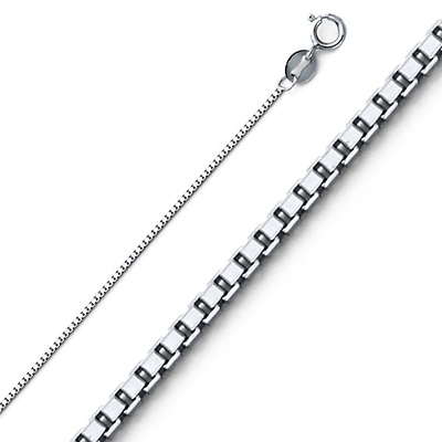 .7mm 14K Gold Box Chain