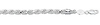 6mm Silver Diamond Cut Rope