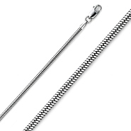 1.95mm Silver Snake Chain