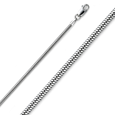 1.95mm Silver Snake Chain