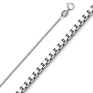 .9mm Silver Box Chain