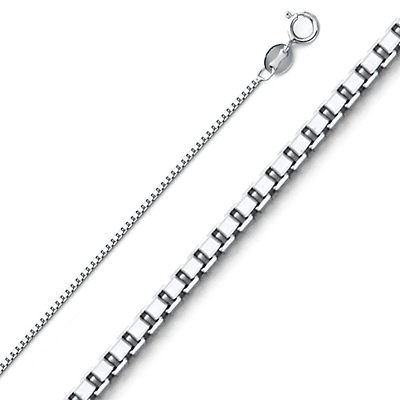 .9mm Silver Box Chain