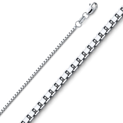 1.4mm Silver Box Chain