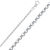 3mm Silver Rolo Chain